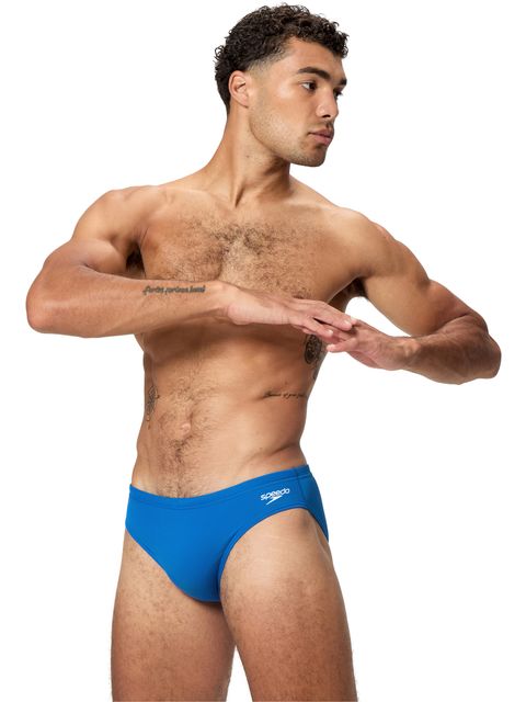 Speedo Mens Classic Logo Briefs - Turkish Sea