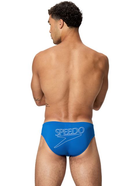 Speedo Mens Classic Logo Briefs - Turkish Sea