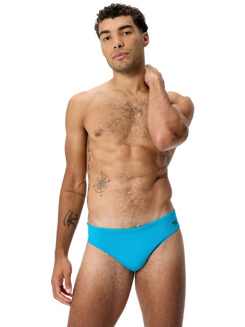 Speedo Mens Classic Logo Briefs - Mayan Blue