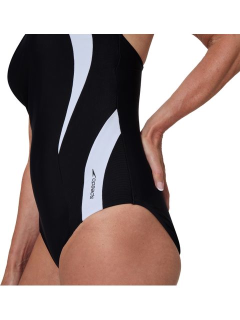 Speedo Quantum One Piece - Anthracite/White