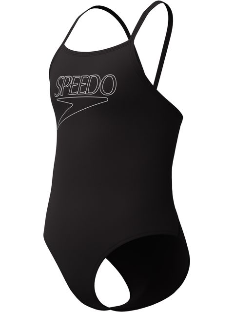 Speedo Classic Logo One Piece - Anthracite