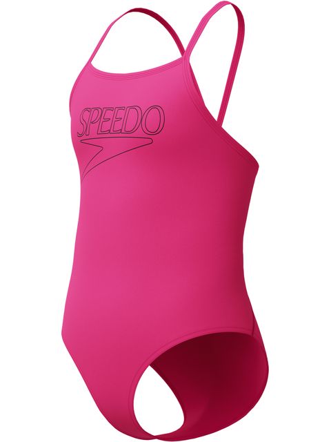 Speedo Classic Logo One Piece - Margarita Pink