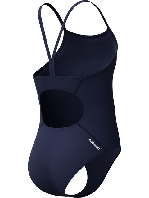 Speedo Classic Logo One Piece - Peacoat