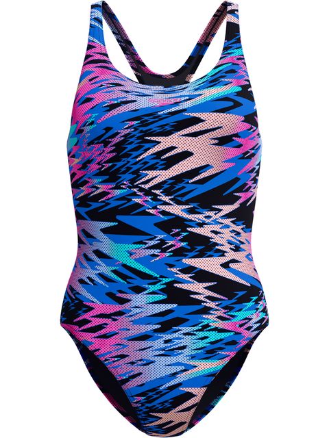 Speedo Hyperboom Allover Medalist One Piece - Anthracite