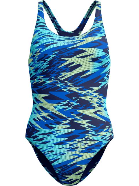 Speedo Hyperboom Allover Medalist One Piece - Peacoat