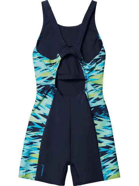 Speedo Hyperboom Splice Muscleback Legsuit - Anthracite/Hyper Teal
