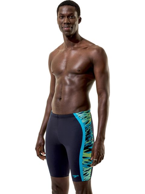 Speedo Hyperboom Splice Jammers - Anthracite/Hyper Teal
