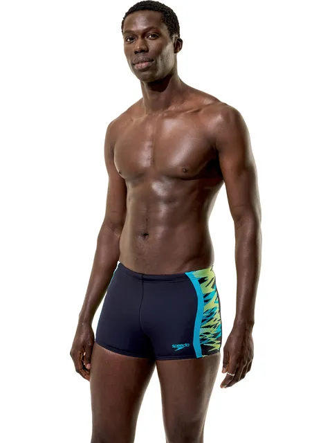 Speedo Hyperboom Aquashorts - Anthracite/Hyper Teal