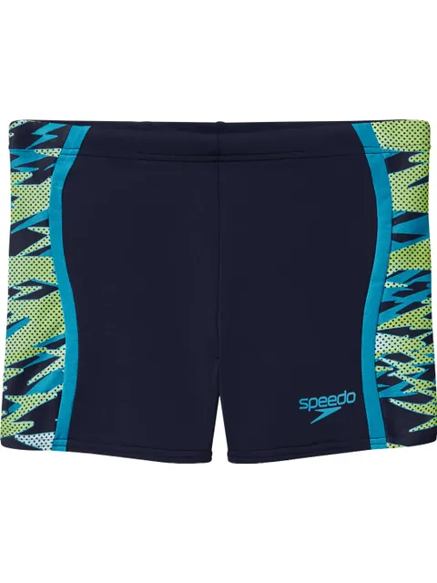 Speedo Hyperboom Aquashorts - Anthracite/Hyper Teal