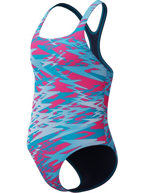 Speedo Hyperboom Allover Medalist One Piece - Margarita Pink