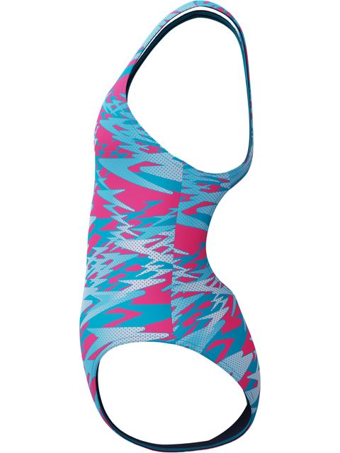 Speedo Hyperboom Allover Medalist One Piece - Margarita Pink