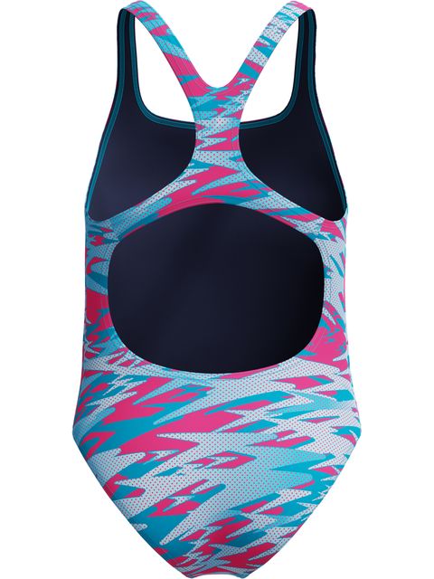 Speedo Hyperboom Allover Medalist One Piece - Margarita Pink