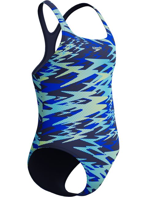 Speedo Hyperboom Allover Medalist One Piece - Peacoat