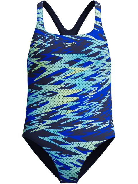 Speedo Hyperboom Allover Medalist One Piece - Peacoat