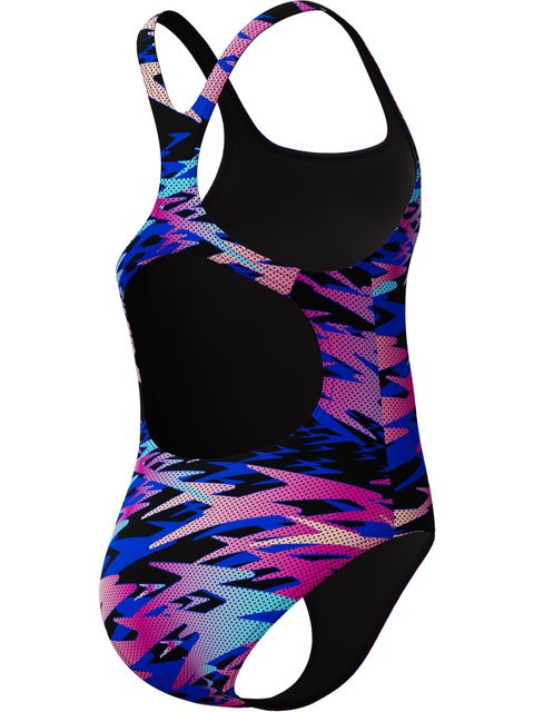 Speedo Hyperboom Allover Medalist One Piece - Anthracite