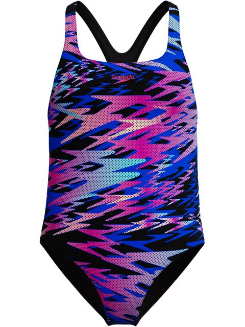 Speedo Hyperboom Allover Medalist One Piece - Anthracite