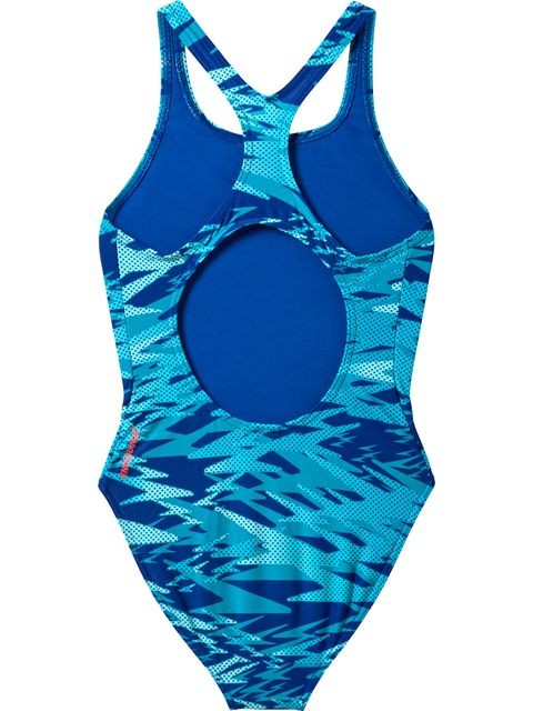 Speedo Hyperboom Printed Medalist One Piece - Night Watch/Hyper Teal