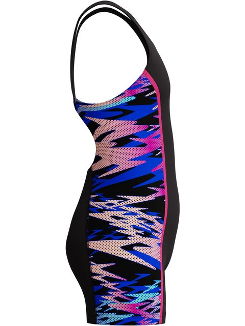 Speedo Hyperboom Splice Legsuit - Anthractite/Pink