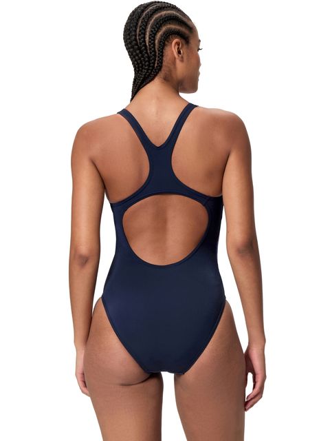 Speedo Engineered Print Medalist One Piece - Peacoat