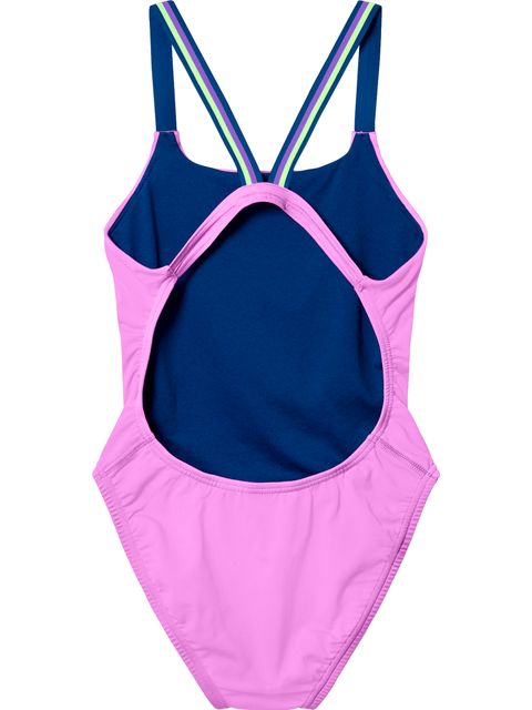Speedo Solid Comfort V-Back One Piece - Orchard Shine
