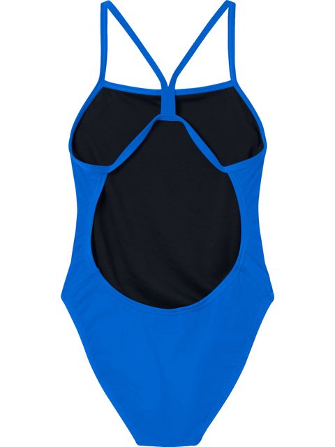 Speedo Solid V-Back 2.0 One Piece - Blue