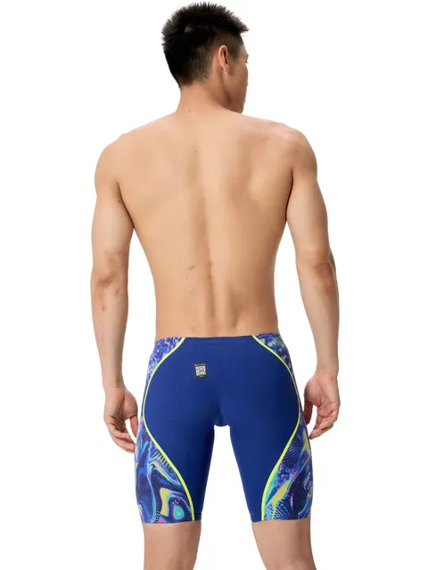 Speedo Fastskin LZR Intent 2.0 Jammers - Navy/Morphosis/Yellow