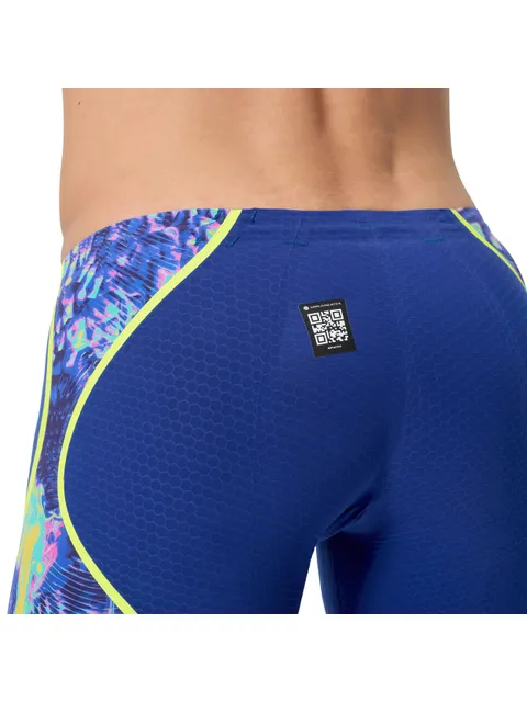 Speedo Fastskin LZR Intent 2.0 Jammers - Navy/Morphosis/Yellow