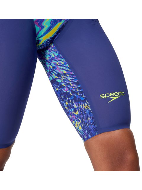 Speedo Fastskin LZR Valor 2.0 Openback Kneeskin - Navy/Morphosis