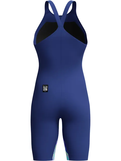 Speedo Fastskin LZR Valor 2.0 Closedback Kneeskin - Navy/Morphosis