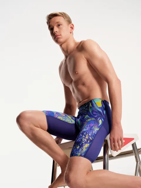 Speedo Fastskin LZR Valor 2.0 Jammers - Navy/Morphosis