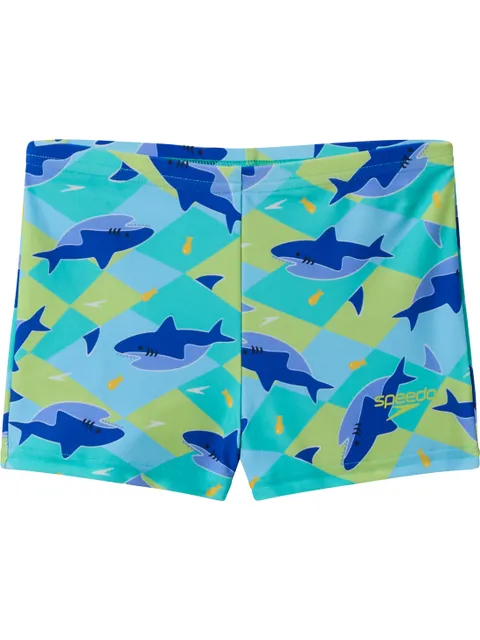 Speedo Toddlers Printed Aquashorts - Anthracite