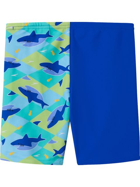 Speedo Toddlers Printed Jammers - Deep Sapphire