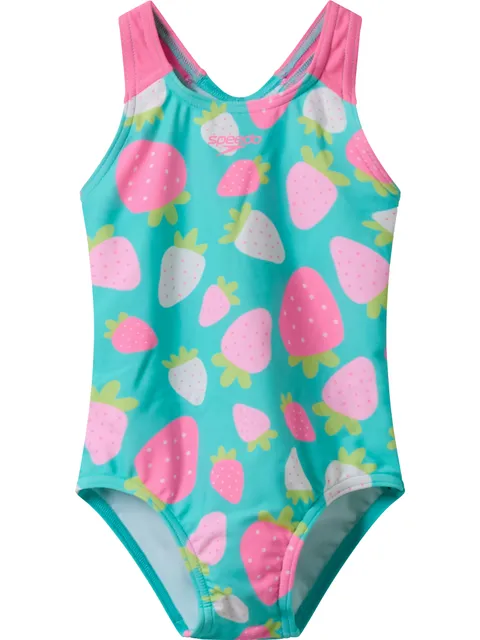 Speedo Toddlers Printed One Piece - Aqua Breeze