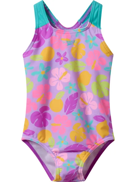 Speedo Toddlers Printed One Piece - Neon Jelly