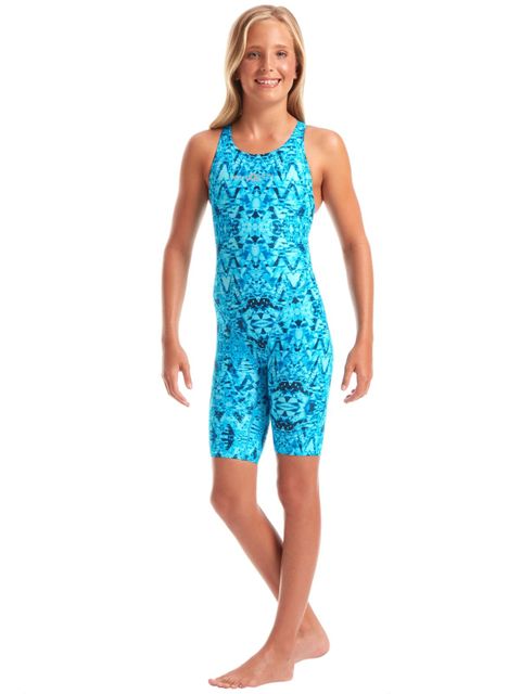 AMANZI Blue Lagoon Girls Kneelength