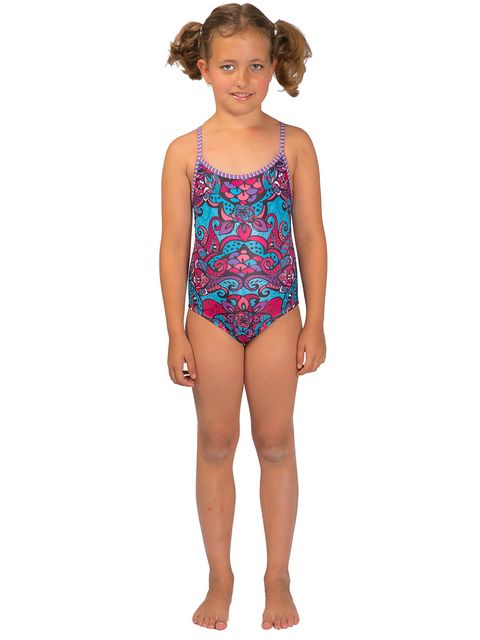 AMANZI Bohemian Breeze Girls One Piece Swimsuit