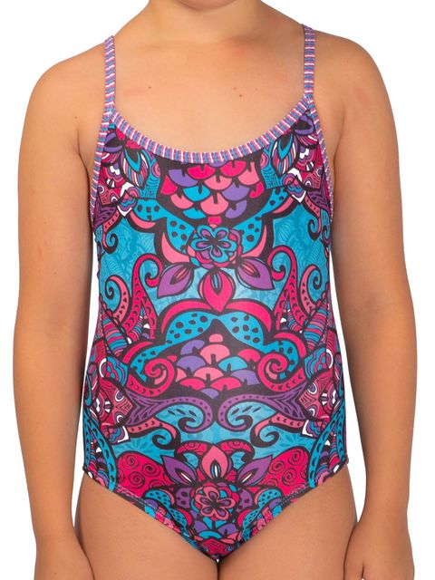 AMANZI Bohemian Breeze Girls One Piece Swimsuit