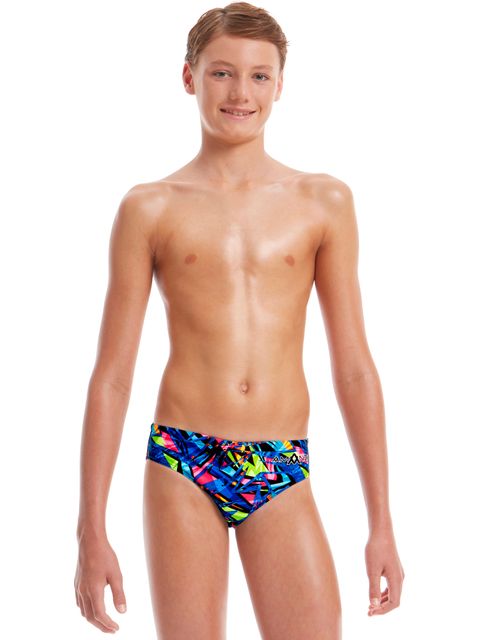 AMANZI 7cm Briefs - Boys Velocity