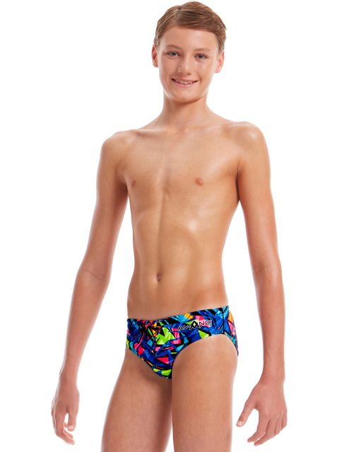 AMANZI 7cm Briefs - Boys Velocity