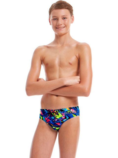 AMANZI 7cm Briefs - Boys Velocity