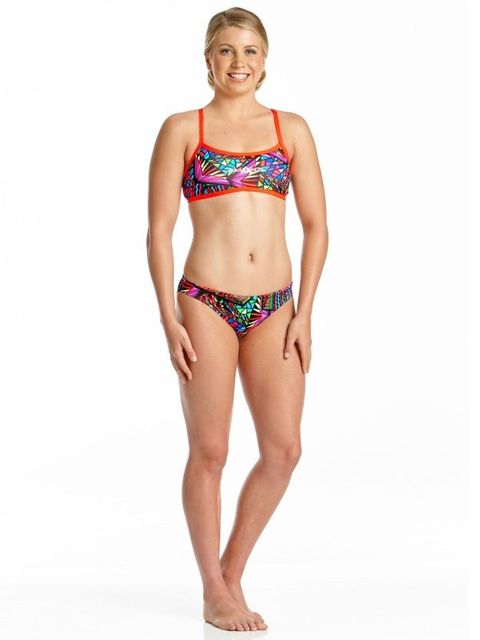 AMANZI Candy Puzzle Womens Sports Bikini Bottoms