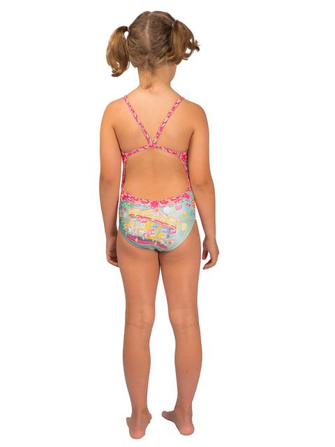 AMANZI Carnivale Girls One Piece Swimsuit