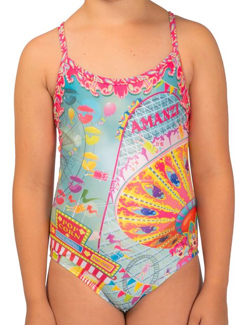 AMANZI Carnivale Girls One Piece Swimsuit