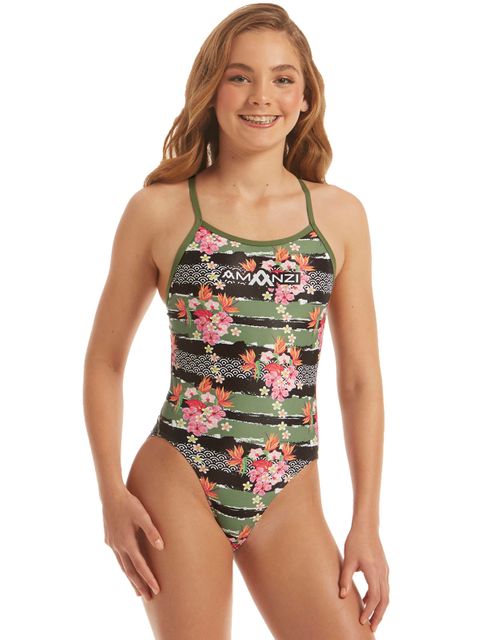 AMANZI Desert Blossom Girls One Piece 