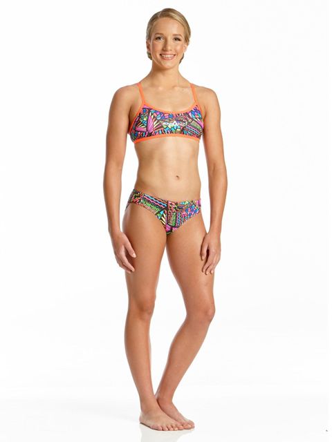 AMANZI Candy Puzzle Girls Bikini Set