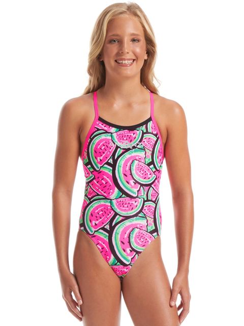 AMANZI Girls Melon Crush One Piece