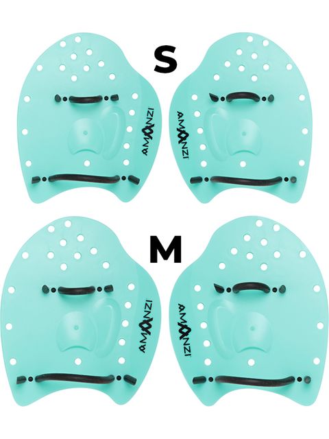 AMANZI Hand Paddles - Spearmint