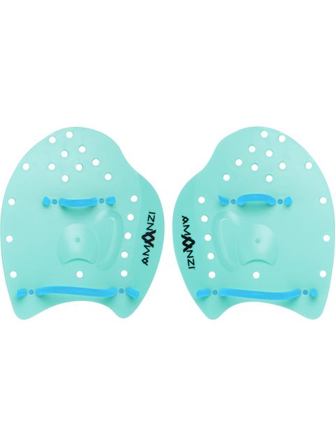 AMANZI Hand Paddle Strap Kit - Azure