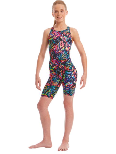 AMANZI Kneelength - Girls Tropical Twilight