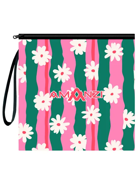 AMANZI Large Neoprene Case - Daisy Wave